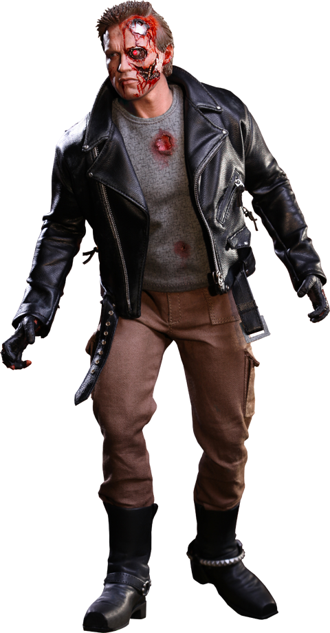 Hot Toys - T-800 Battle Damaged Version - MMS238